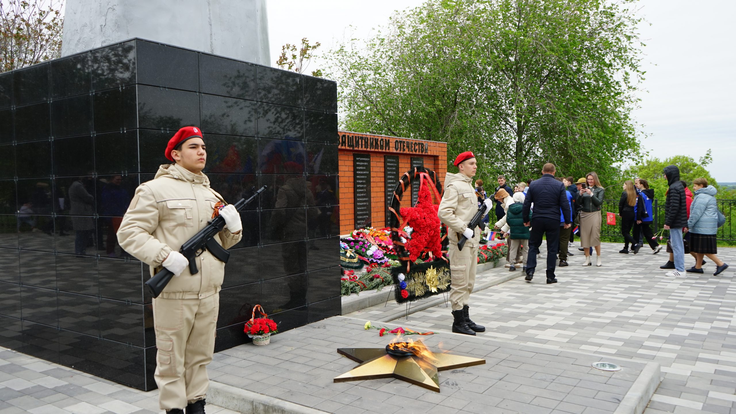 День Победы в Усть-Донецком районе - Усть-Донецкий учебный центр